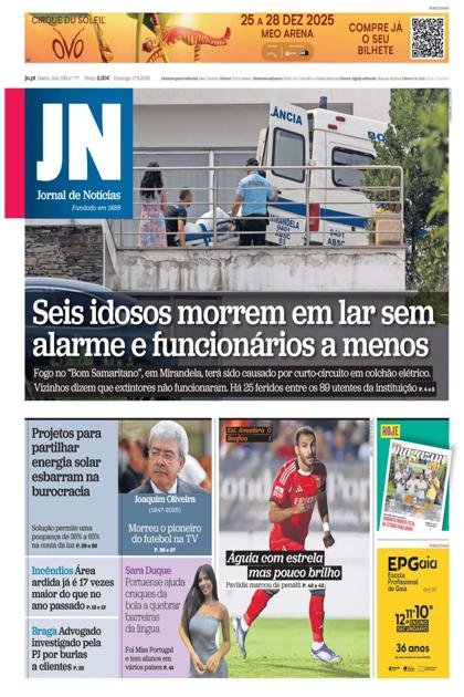 Jornal de Notícias – 17/08/2025