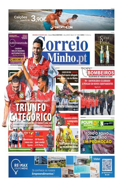 Correio do Minho – 18/08/2025