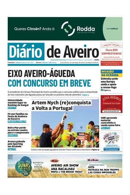 Diário de Aveiro – 18/08/2025