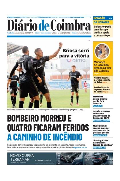 Diário de Coimbra – 18/08/2025