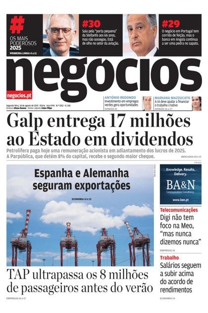 Negócios – 18/08/2025