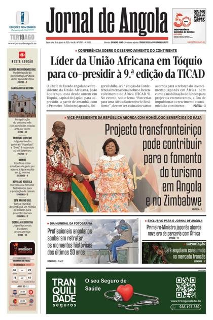 Jornal de Angola – 19/08/2025