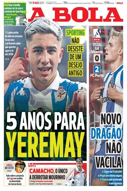 A Bola – 19/08/2025