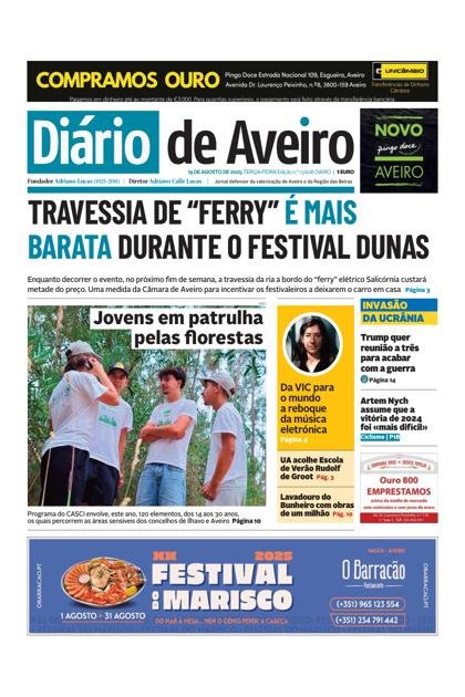 Diário de Aveiro – 19/08/2025