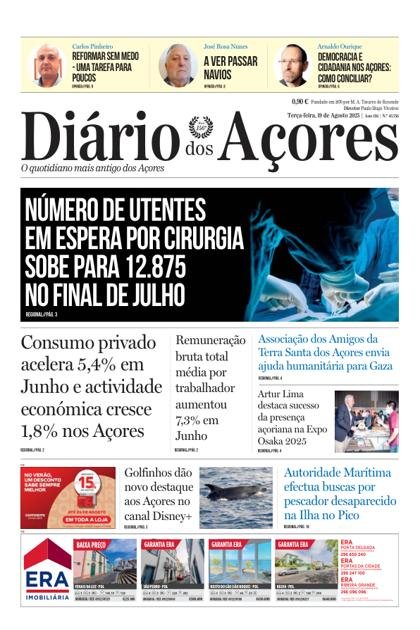 Diário dos Açores – 19/08/2025