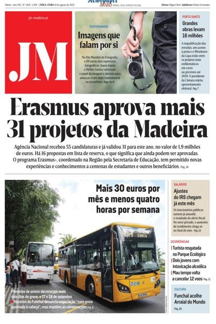 Jornal da Madeira – 19/08/2025