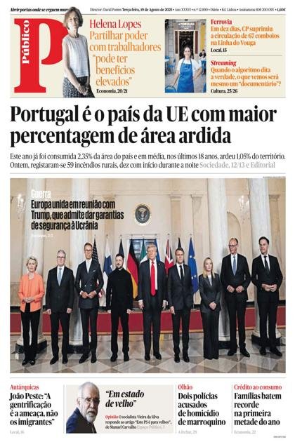 Público LX – 19/08/2025