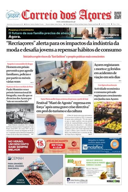 Correio dos Açores – 20/08/2025