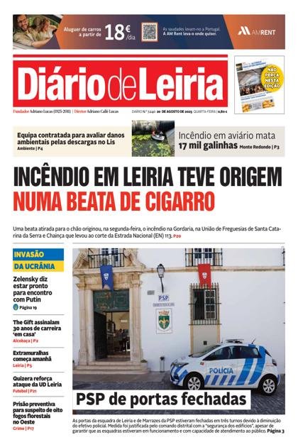 Diário de Leiria – 20/08/2025