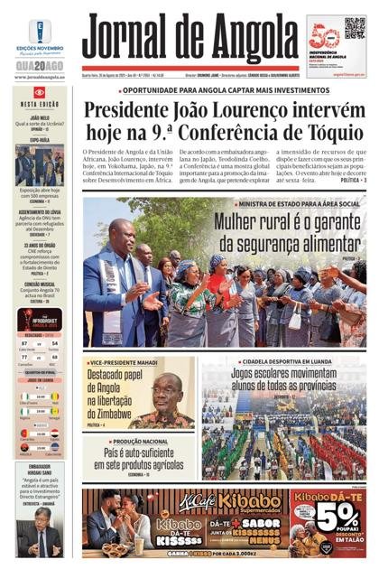Jornal de Angola – 20/08/2025