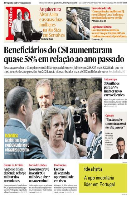 Público OPO – 20/08/2025