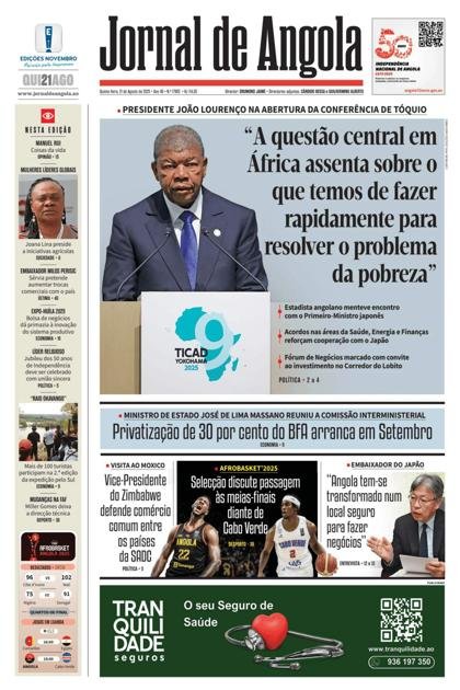Jornal de Angola – 21/08/2025