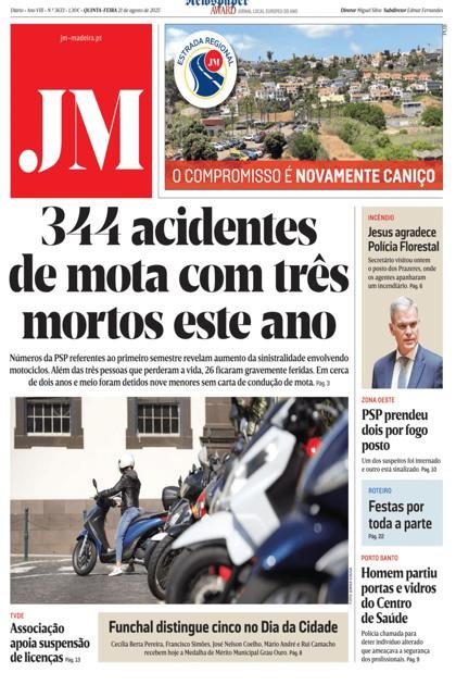 Jornal da Madeira – 21/08/2025