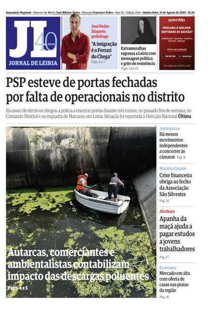 Jornal de Leiria – 21/08/2025