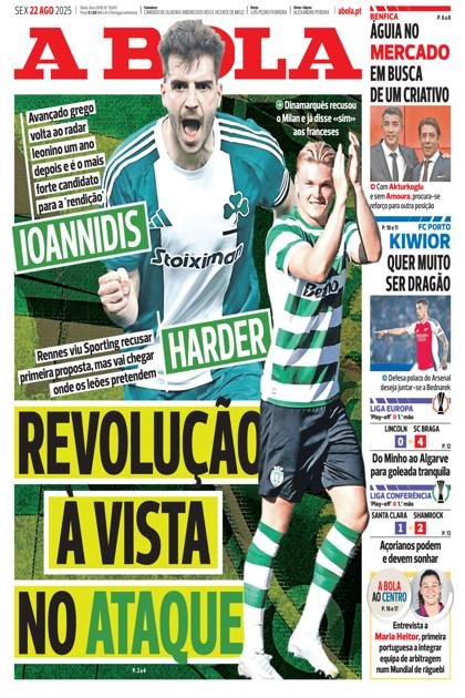 A Bola – 22/08/2025