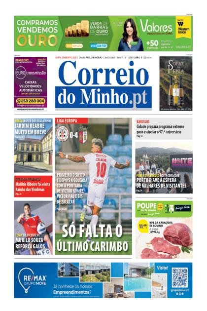 Correio do Minho – 22/08/2025