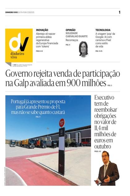 Dinheiro Vivo DN – 22/08/2025