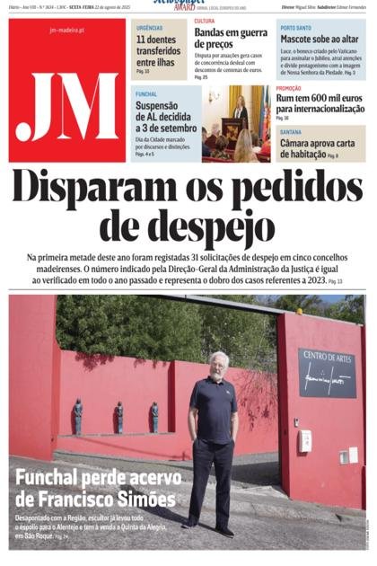 Jornal da Madeira – 22/08/2025