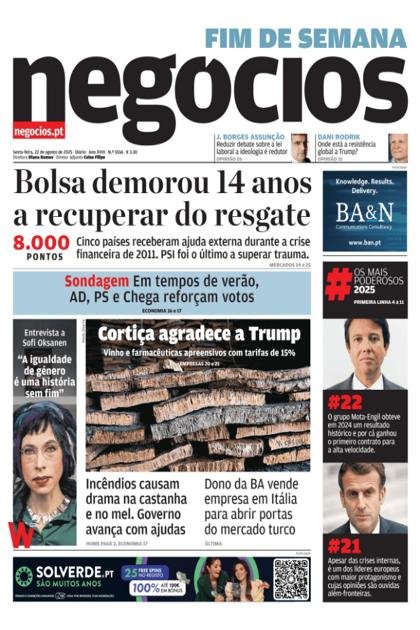 Negócios – 22/08/2025