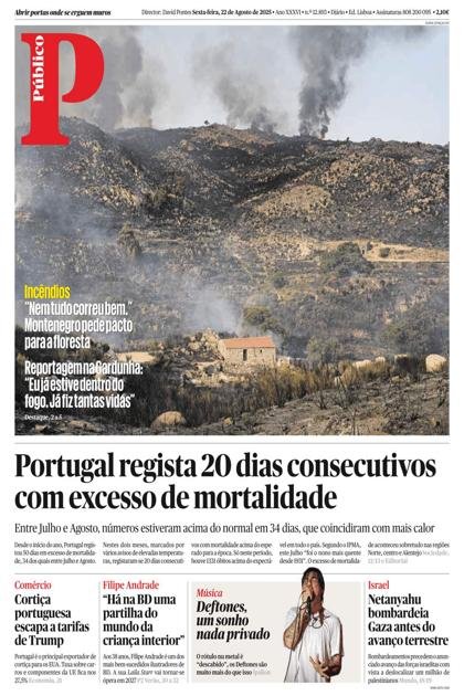 Público LX – 22/08/2025