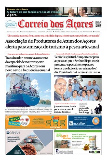 Correio dos Açores – 23/08/2025