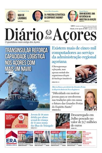 Diário dos Açores – 23/08/2025