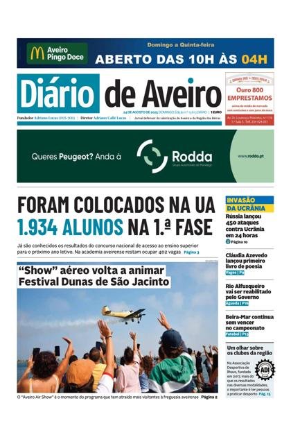 Diário de Aveiro – 24/08/2025