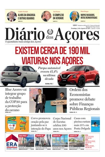 Diário dos Açores – 24/08/2025