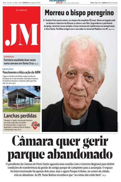 Jornal da Madeira – 24/08/2025
