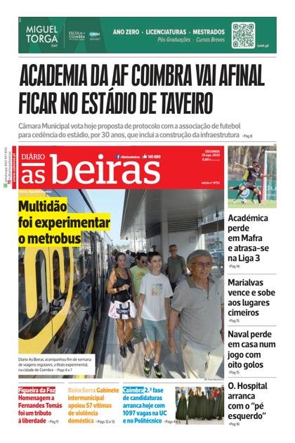 As Beiras – 25/08/2025