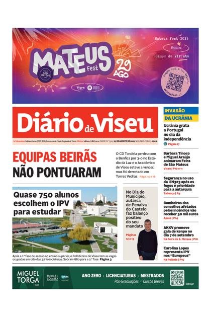 Diário de Viseu – 25/08/2025