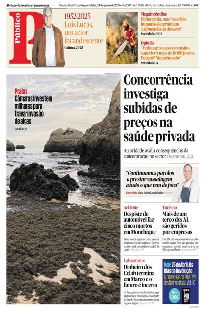 Público LX – 25/08/2025