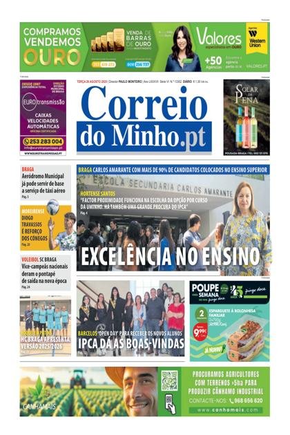 Correio do Minho – 26/08/2025