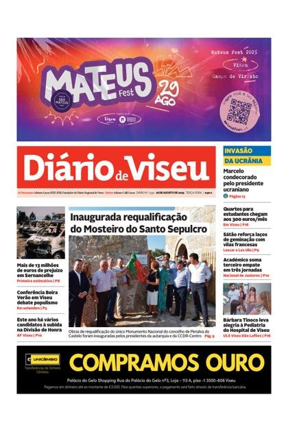Diário de Viseu – 26/08/2025