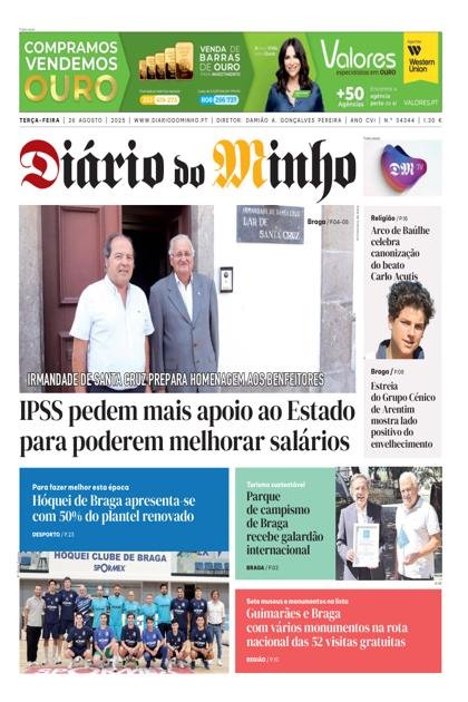 Diário do Minho – 26/08/2025