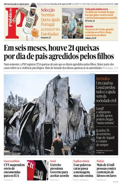 Público LX – 26/08/2025