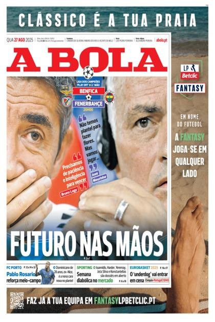 A Bola – 27/08/2025