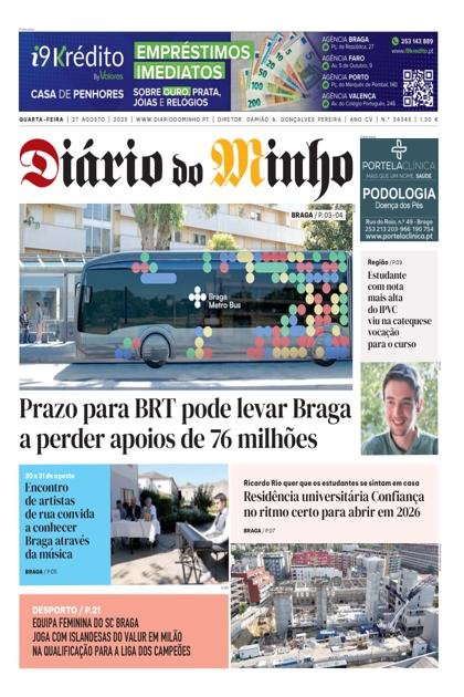 Diário do Minho – 27/08/2025