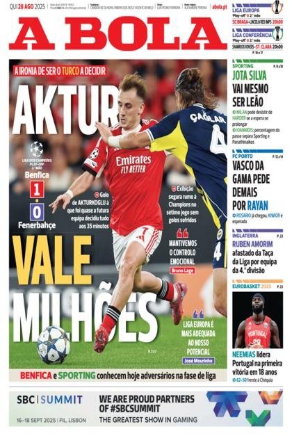 A Bola – 28/08/2025