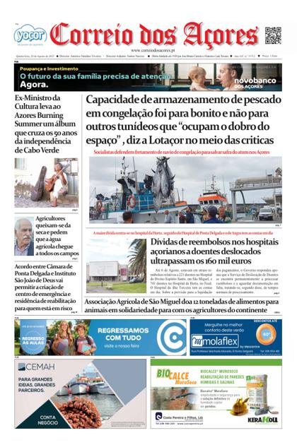 Correio dos Açores – 28/08/2025
