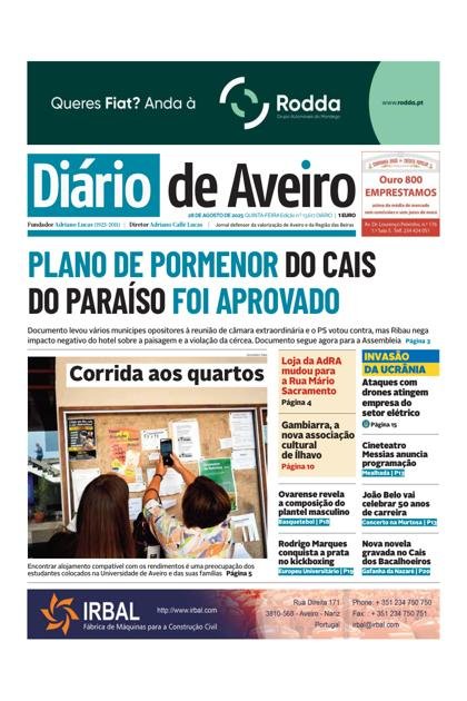 Diário de Aveiro – 28/08/2025