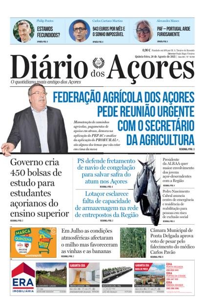 Diário dos Açores – 28/08/2025