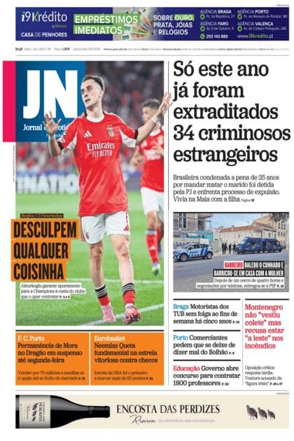 Jornal de Notícias – 28/08/2025