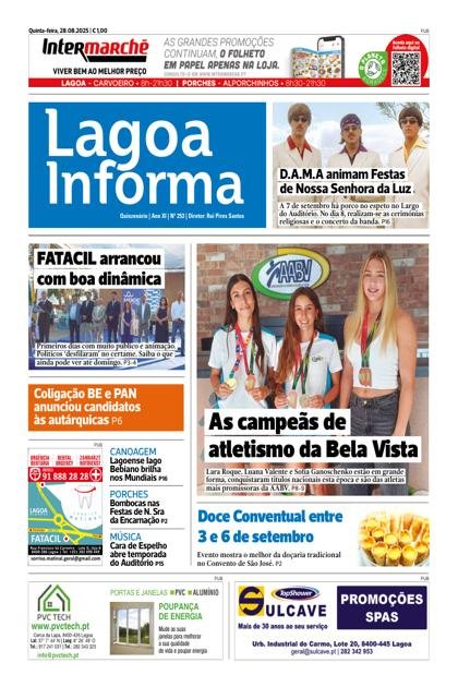Lagoa Informa – 28/08/2025