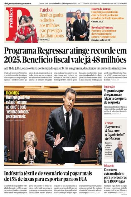 Público LX – 28/08/2025