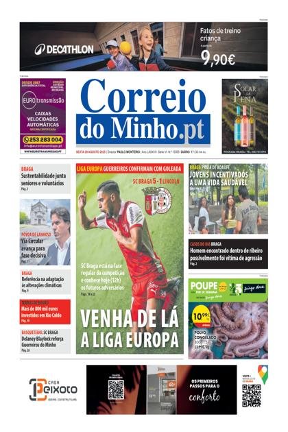 Correio do Minho – 29/08/2025