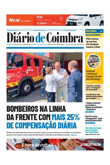 Diário de Coimbra – 29/08/2025