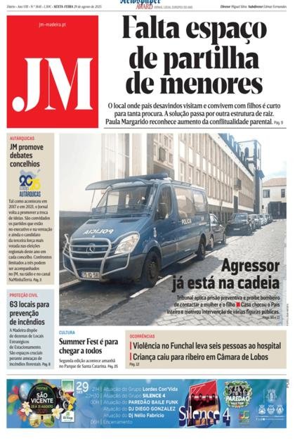 Jornal da Madeira – 29/08/2025