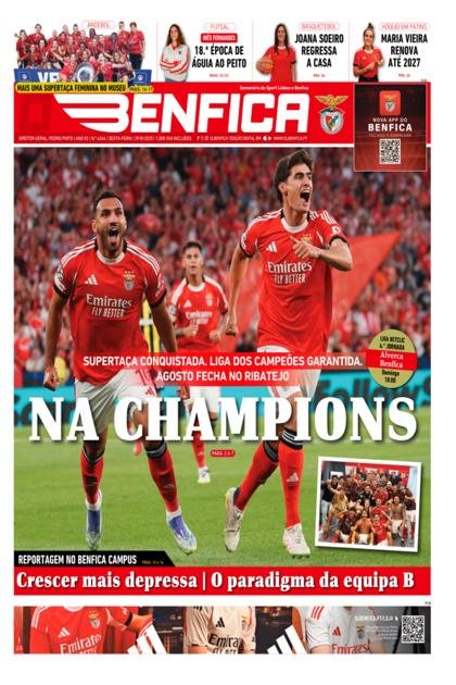 O Benfica – 29/08/2025