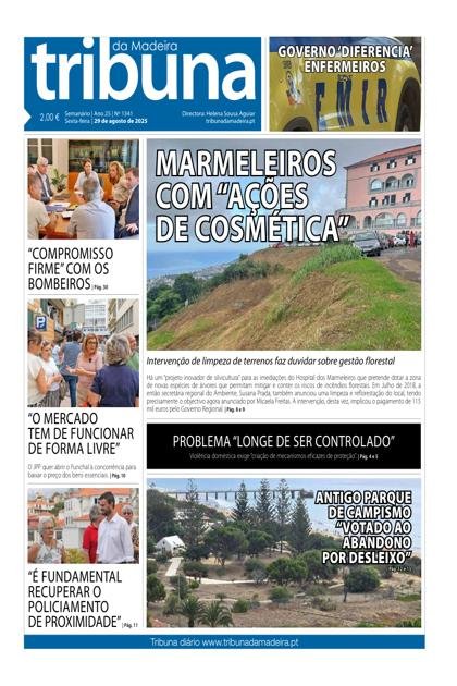 Tribuna da Madeira – 29/08/2025